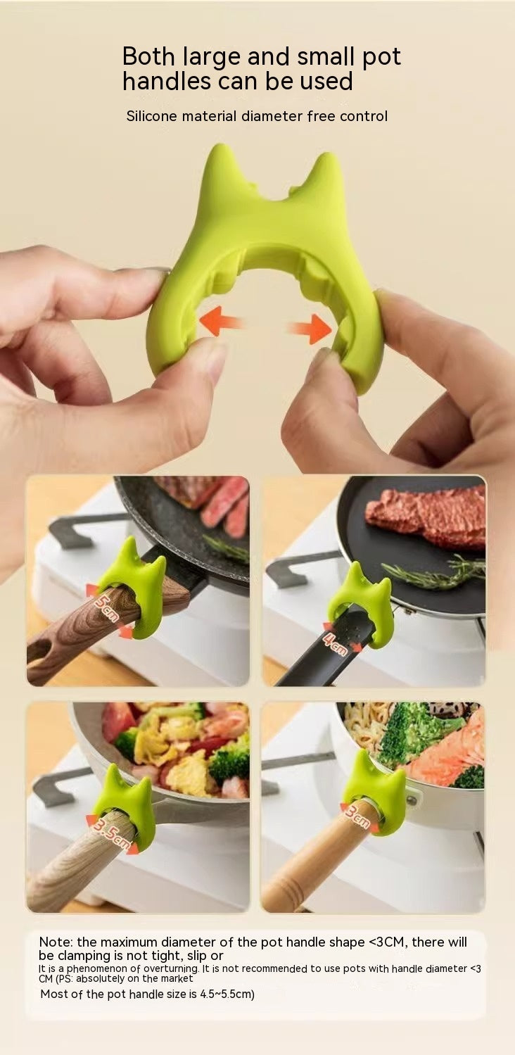 Multifunctional Spatula Holder (Silicone Spoon Clip)