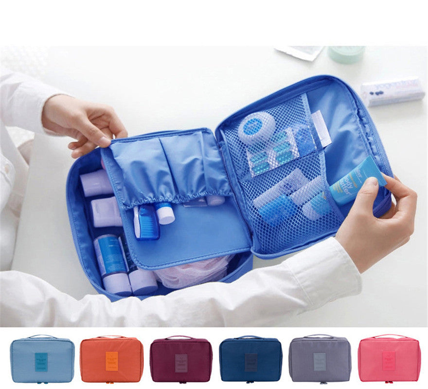 Portable Waterproof Cosmetic Organizer Bag