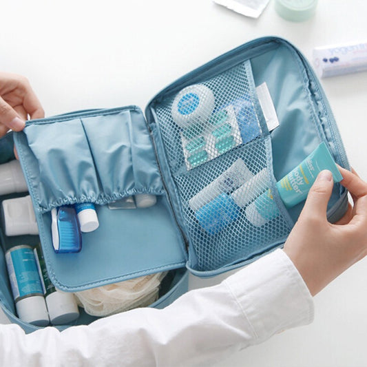Portable Waterproof Cosmetic Organizer Bag