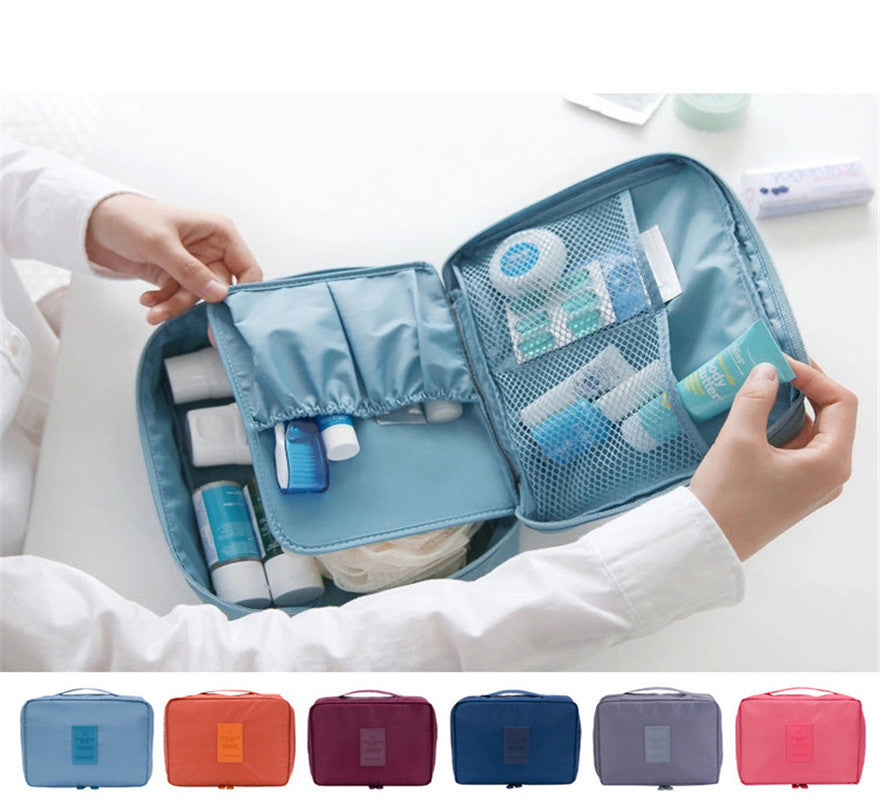 Portable Waterproof Cosmetic Organizer Bag