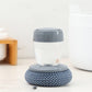 Kitchen Soap Dispensing Palm Brush Cleaner