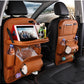 PU Leather Car Storage Bag – Multifunctional Seat Back Organizer