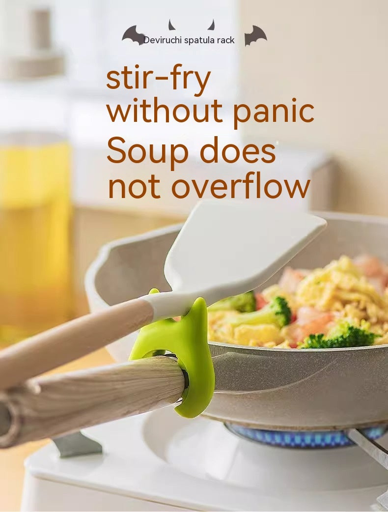 Multifunctional Spatula Holder (Silicone Spoon Clip)