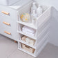 4-Pack Slide-Rail Stackable Storage Boxes