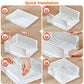 4-Pack Slide-Rail Stackable Storage Boxes