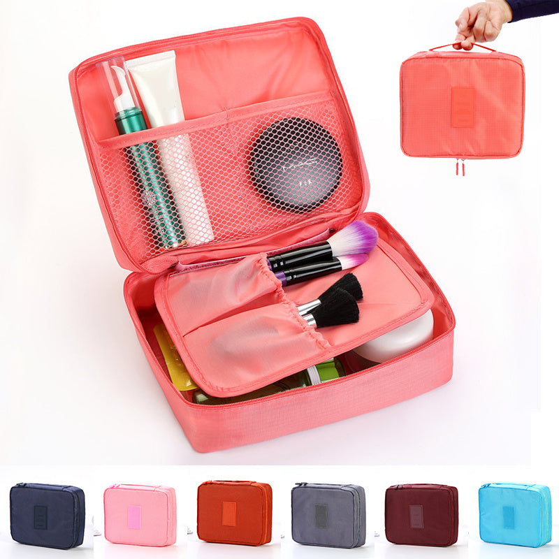 Portable Waterproof Cosmetic Organizer Bag