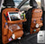 PU Leather Car Storage Bag – Multifunctional Seat Back Organizer