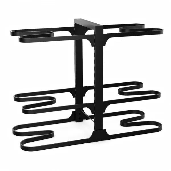 Adjustable 6-Tier Pots & Pans Organizer Rack – Kitchen Space Saver